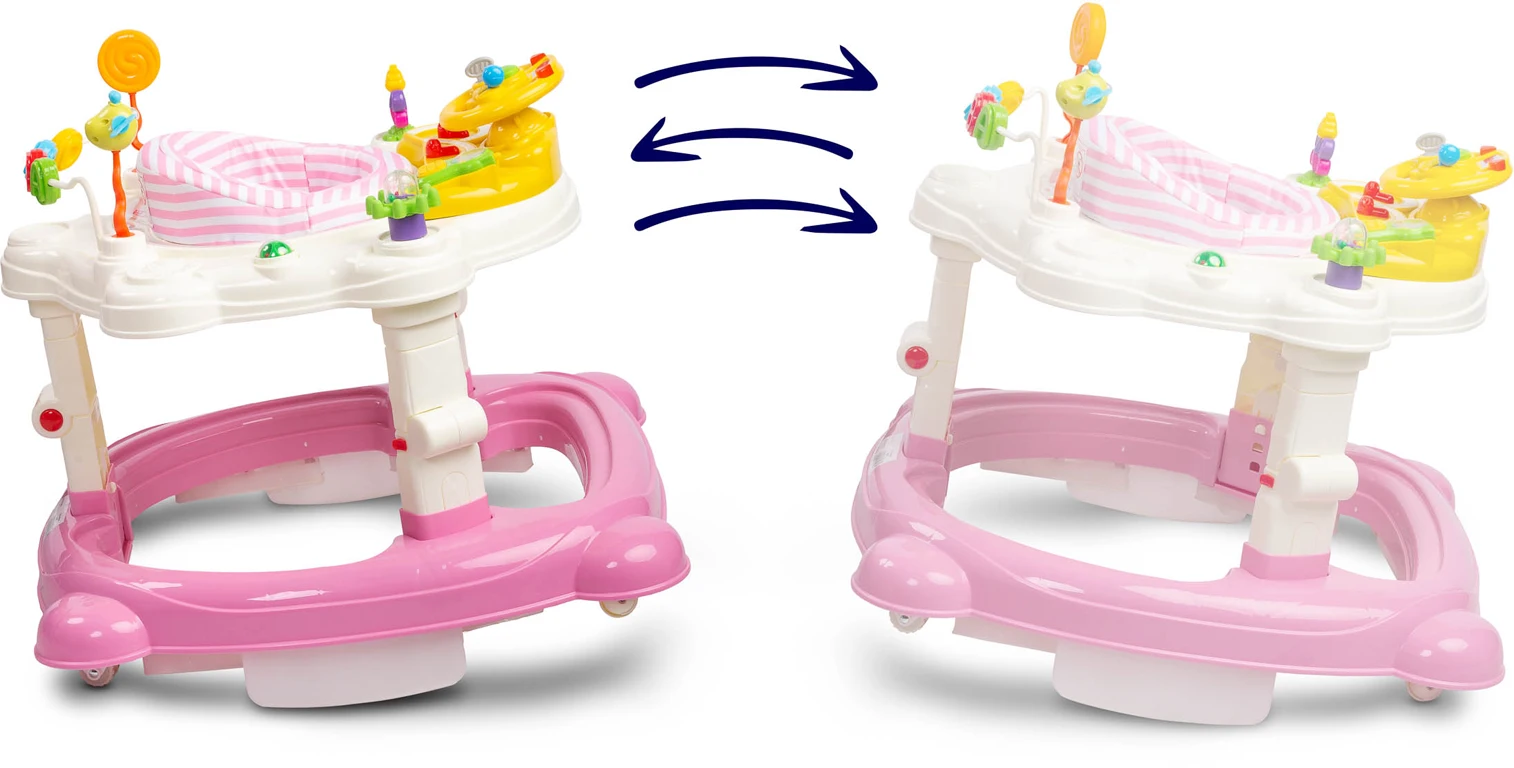 Дитячі ходунки Caretero Hip Hop Pink